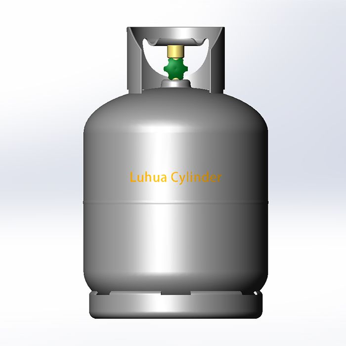 Bouteilles de gaz liquéfié sud-africaines de cinq kilogrammes